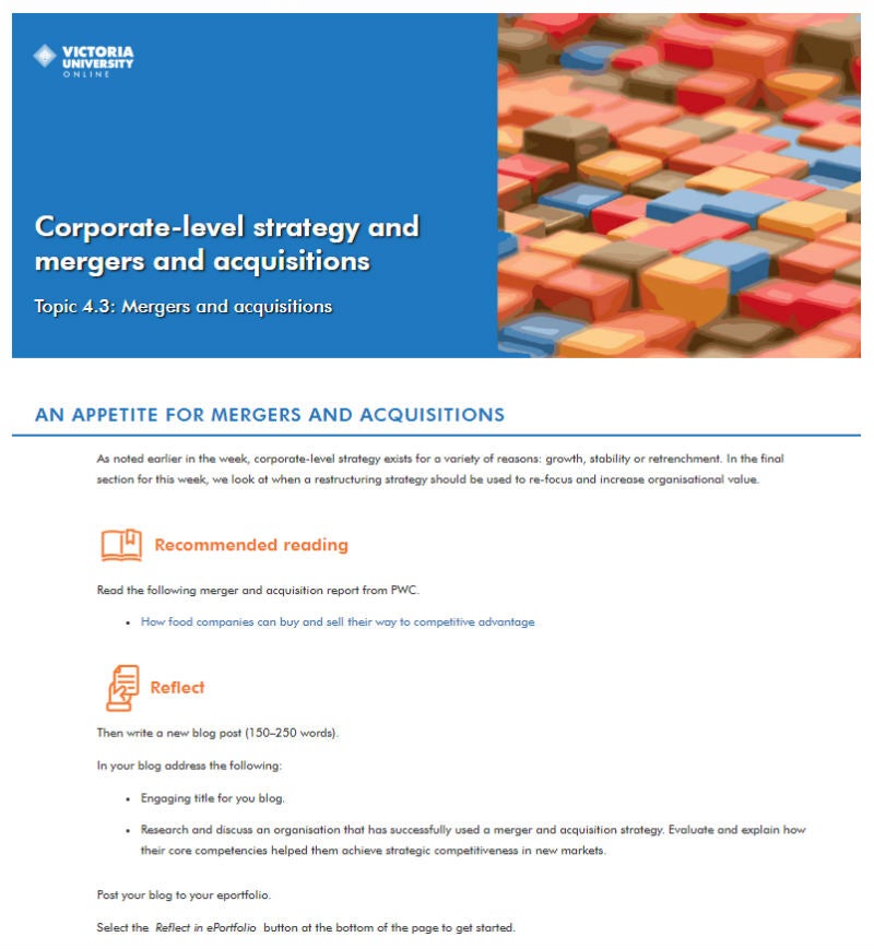 Indepth Look at Our Learning Management System VU Online